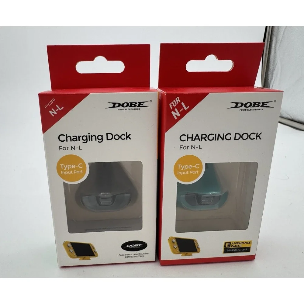 Lot of 2 DOBE Nintendo Switch Lite Charging Docks TNS-19062 USB-C New